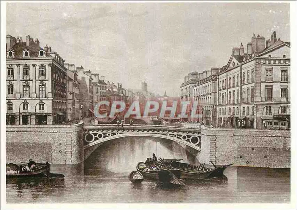 Der Mündungsbereich des Kanals von Nantes nach Brest — Nantes einst — Les Éditions du Gabier - Vorderseite