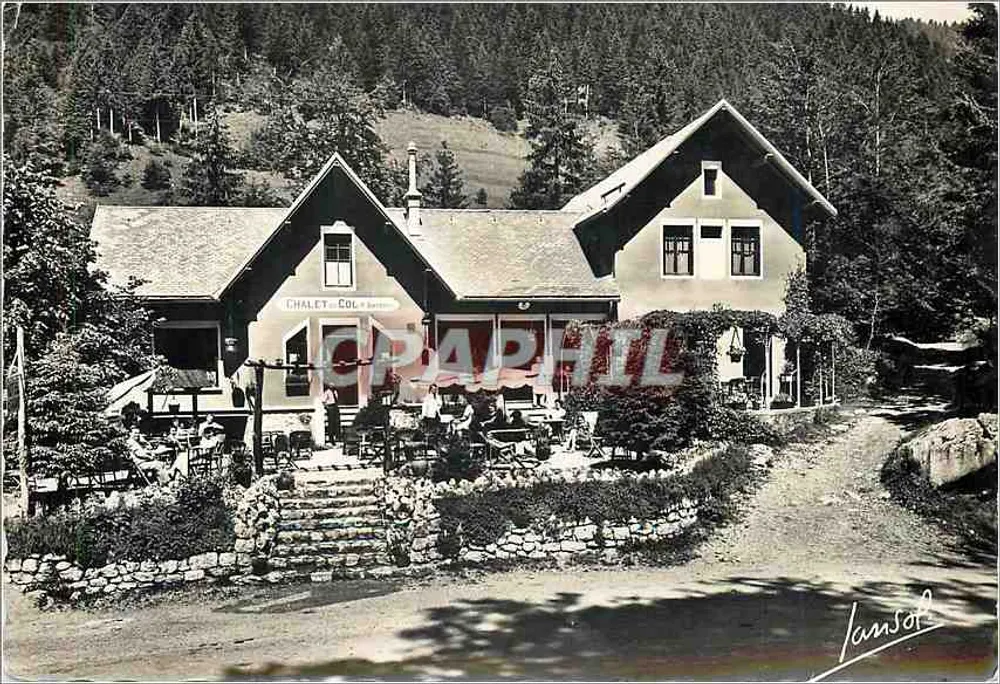 Chalé-Col do Cucheron — Hotel de montanha — Edições Photogrammes JANSOL - Frente