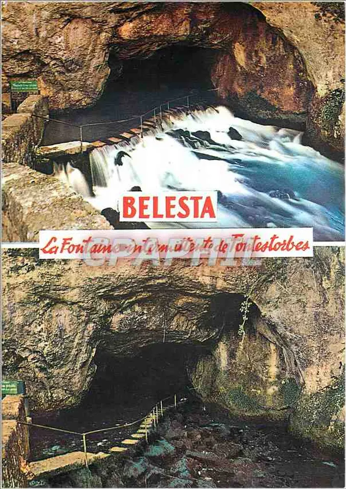 Fontaine intermittente de Fontestorbes — Belesta — S.A. Couleurs Naturelles - Vorderseite