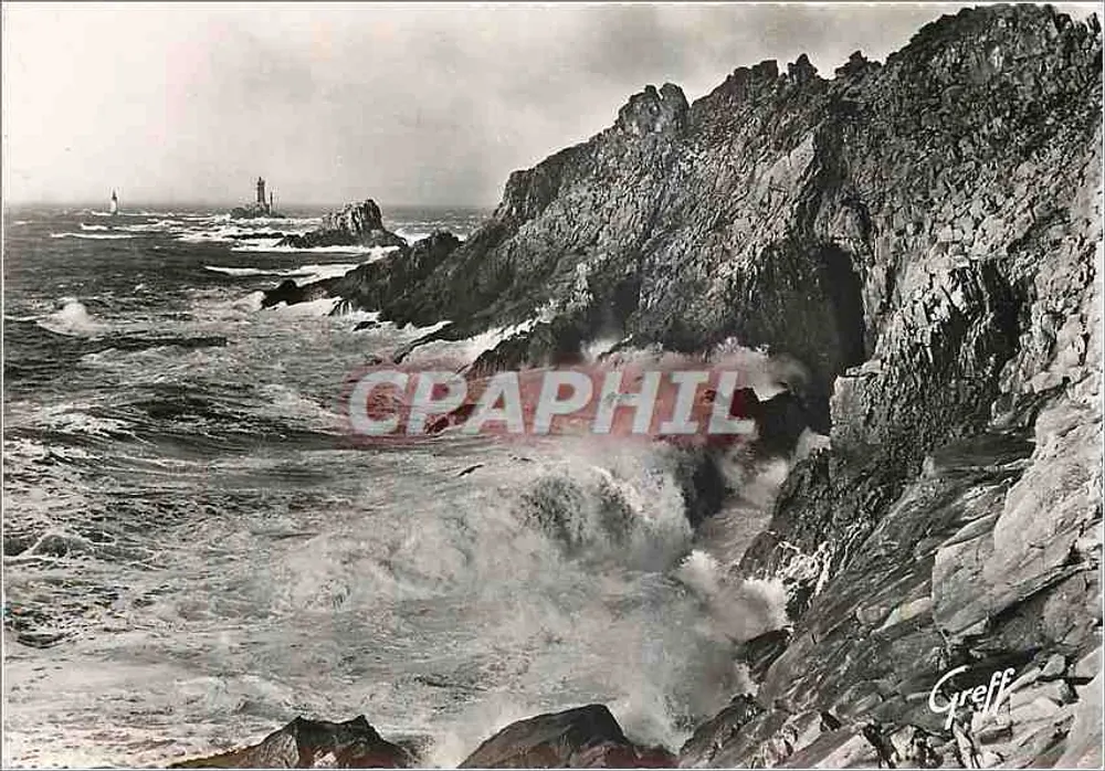 Die Pointe du Raz (Finistère) — und der Leuchtturm der Vieille — Éditions Greff - Vorderseite