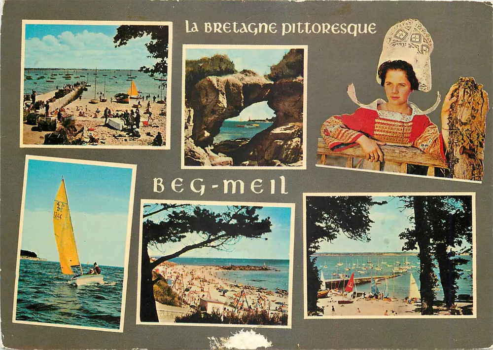 Beg-Meil — A Bretanha pitoresca — Belas Edições da Bretanha, n° 978 - Frente