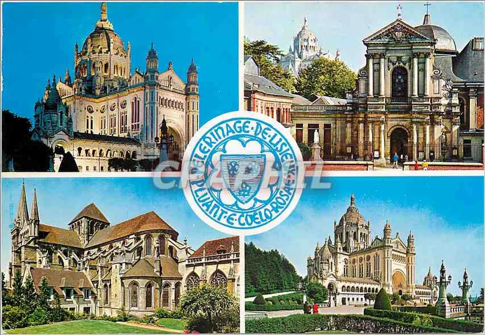 Basílica de Lisieux — Lugar de peregrinação — Editor: Éditions du Tourisme - Frente