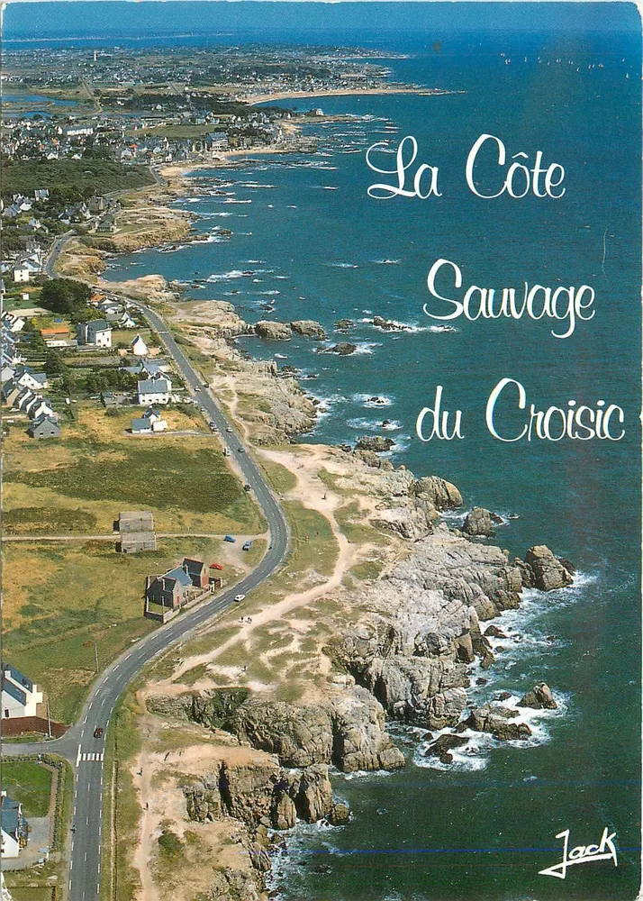 A Costa Selvagem do Croisic — Éditions d'Art Jack — n° 44490 - Frente