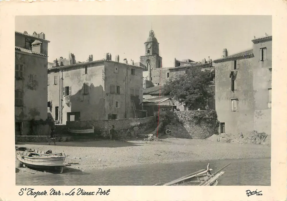 Saint-Tropez, Var : O Velho Port — Pene 1866 - Frente