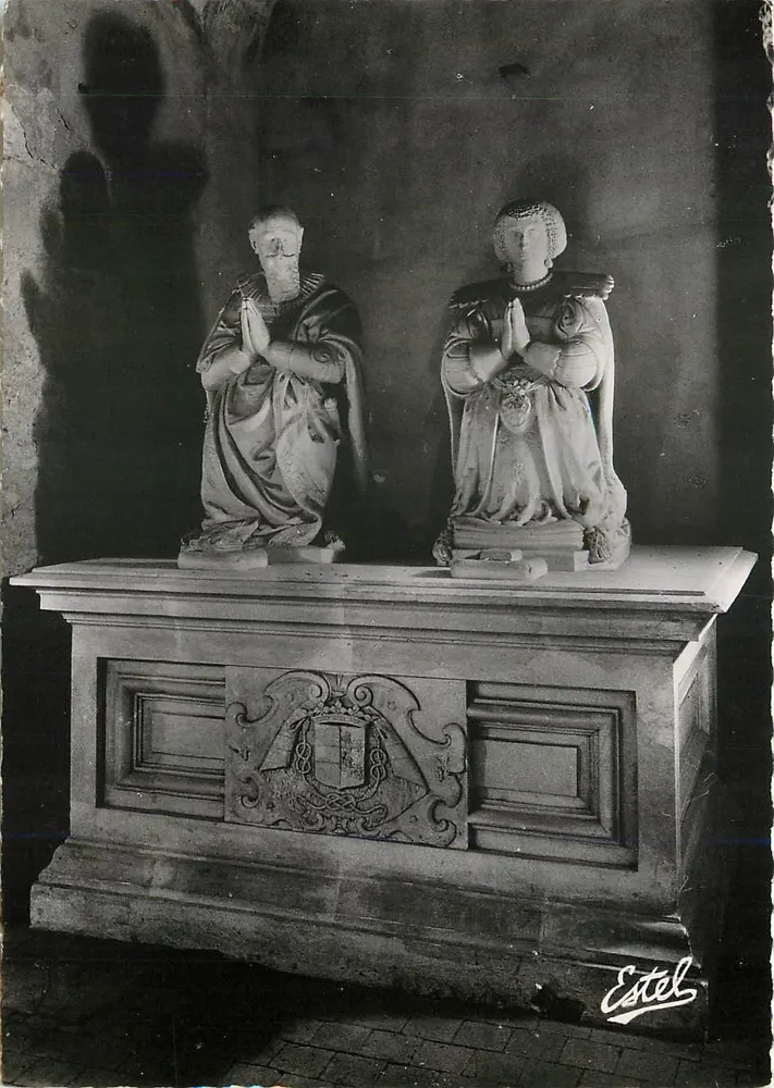 Grab von Sully und Rachel de Cochefilet — Château de Sully-sur-Loire (14. Jahrhundert) — Estel - Vorderseite