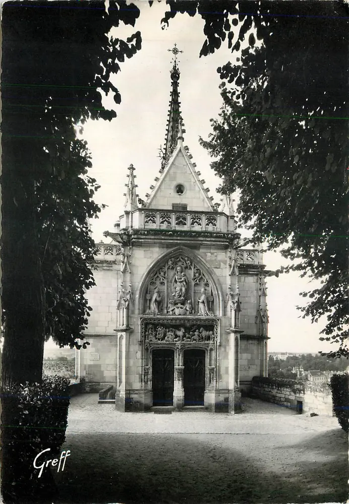 Kirche St. Hubert — Schloss Amboise — Edition Greff - Vorderseite