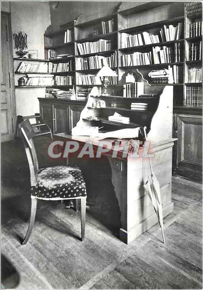Nohant-Vicq (Indre) — Haus von George Sand, Bibliothek und Büro — Service Commercial Monuments Historiques, Paris - Vorderseite