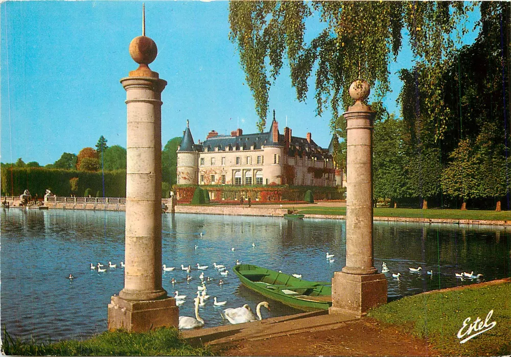 Schloss Rambouillet — Präsidialresidenz — Verlag Estel, n° 16 201 R - Vorderseite
