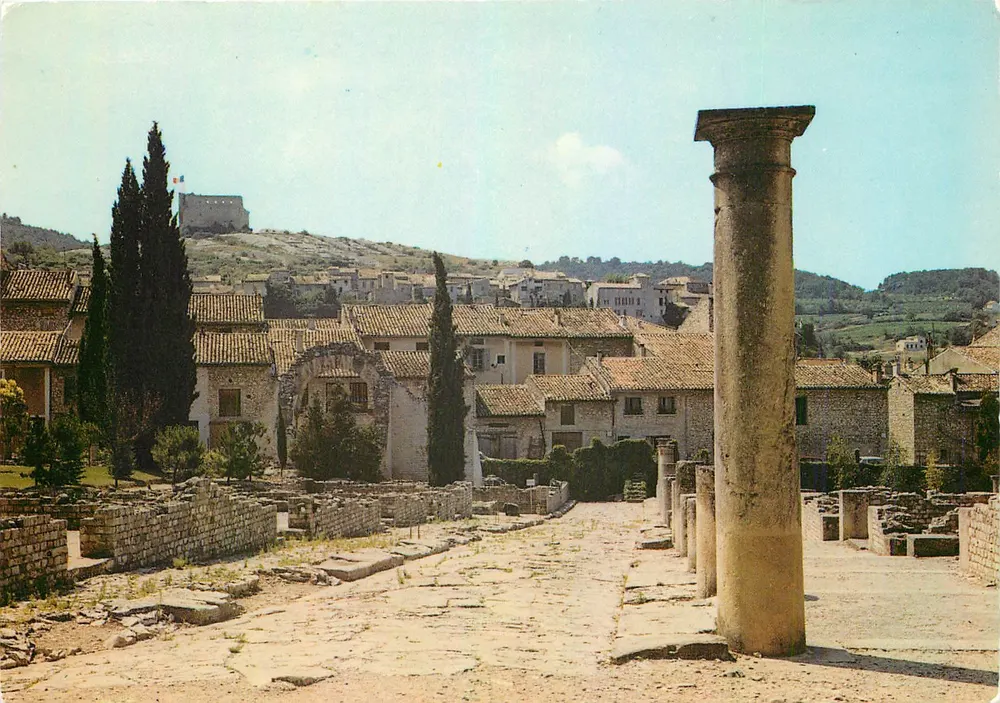 Vaison-la-Romaine — Viertel Villasse, römische Ruinen und Schloss — 'SL' Ausgabe Nr. 95.540 - Vorderseite