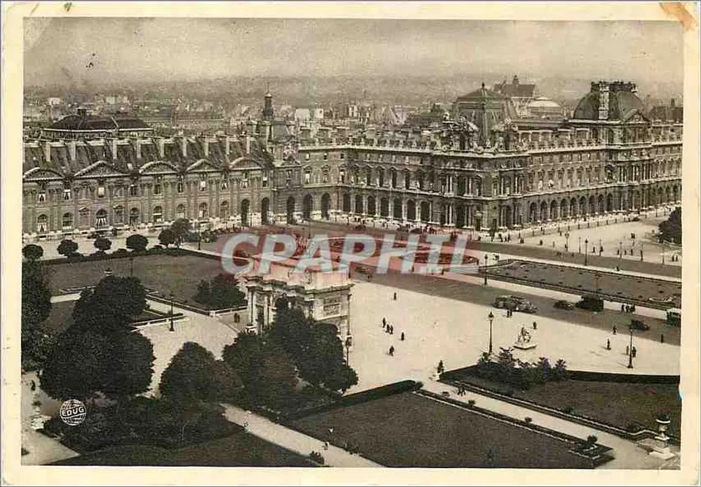 O Palácio do Louvre e o Carrousel — Editor EDUC, n° 111 - Frente