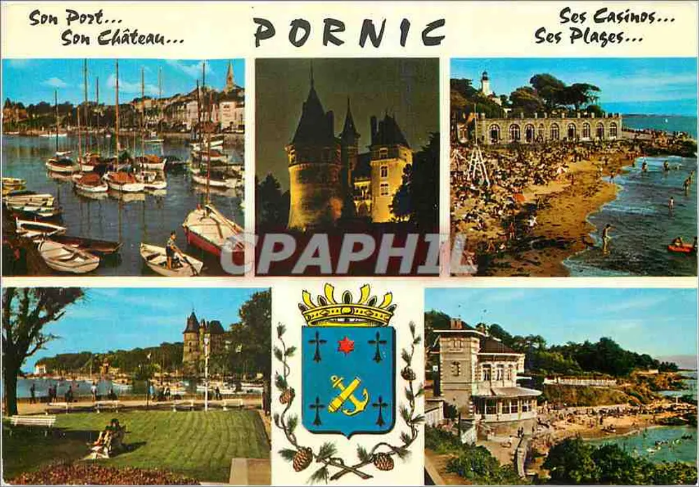 Pornic — Sein Hafen, Sein Schloss, Seine Casinos, Seine Strände — Lumière de la Côte de Jade - Vorderseite