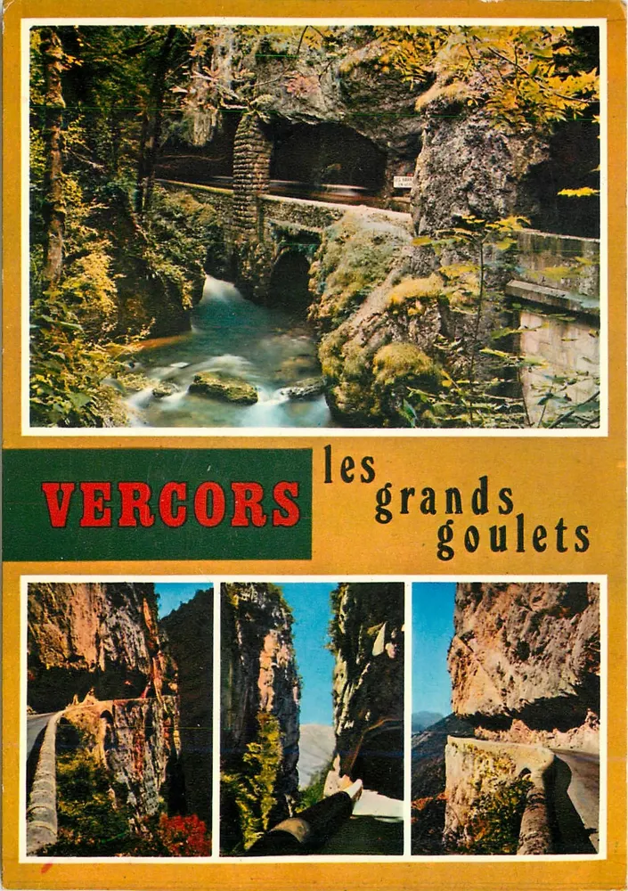 Vercors — wielkie przełęcze — Wydawnictwo 'La Cigogne' - Awers