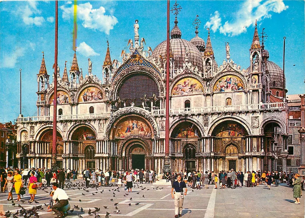 Veneza - Basílica de São Marcos — Ed. Benedetti Roberto, n°2 - Frente