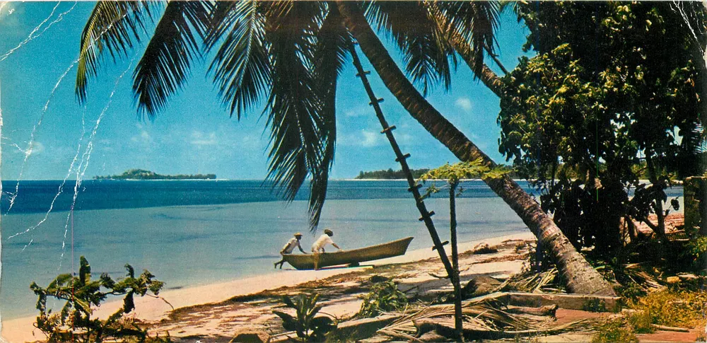 Praslin — vue de l'île Cousin — Photographies J.C. NOURAULT - Vorderseite