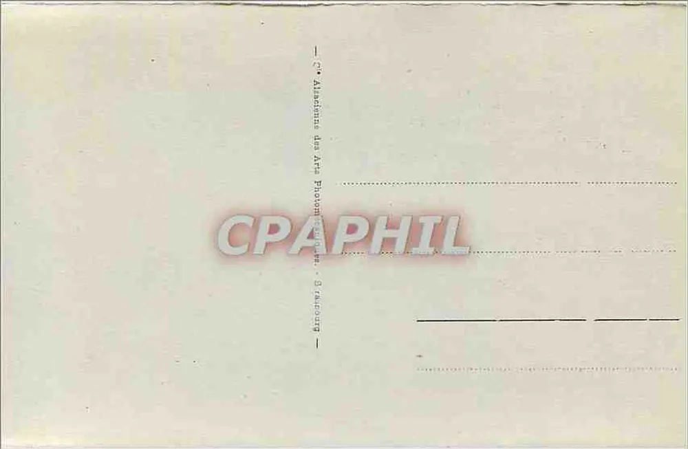 Strasbourg - Vista geral — editor Albinum des Arts Photographiques - Verso