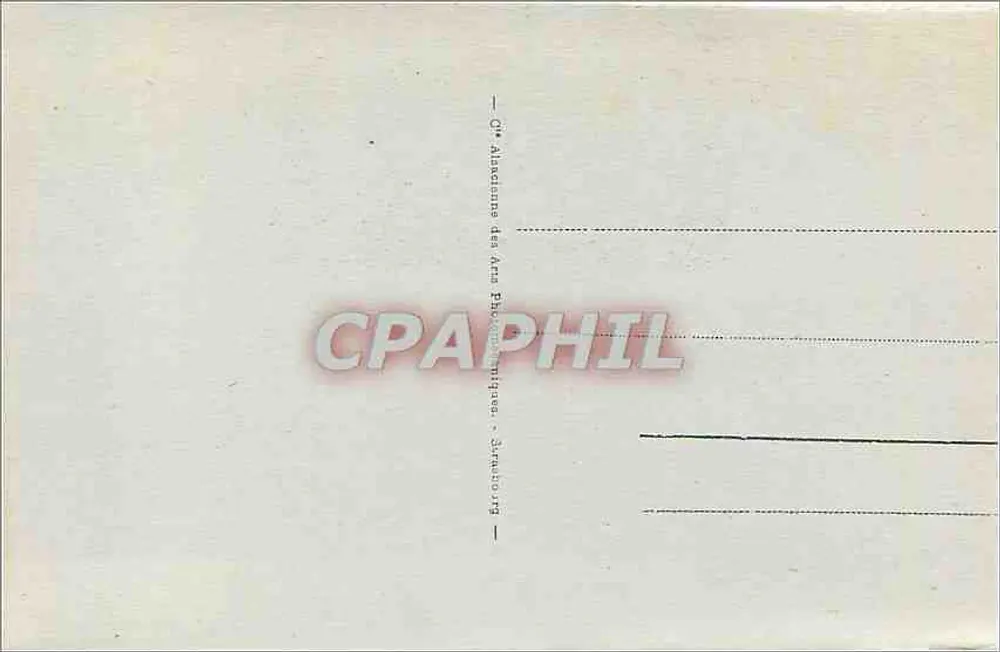 Strasbourg - Le Pont de Kehl — éditeur CPAPHIL, n° 188 - Verso