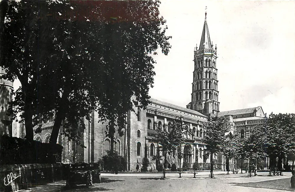 Toulouse — Basilika Saint-Sernin (11. und 12. Jahrhundert) — Éditeur Elpe - Vorderseite