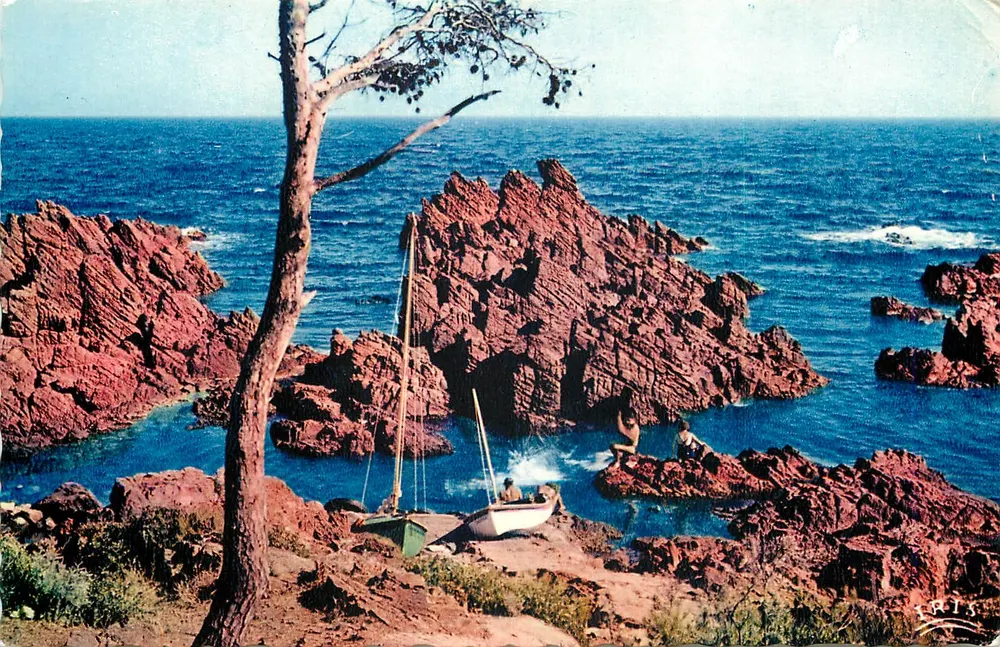 A Pequena Calanque — Edições « La Côte d'Azur » — Mexichrom - Frente