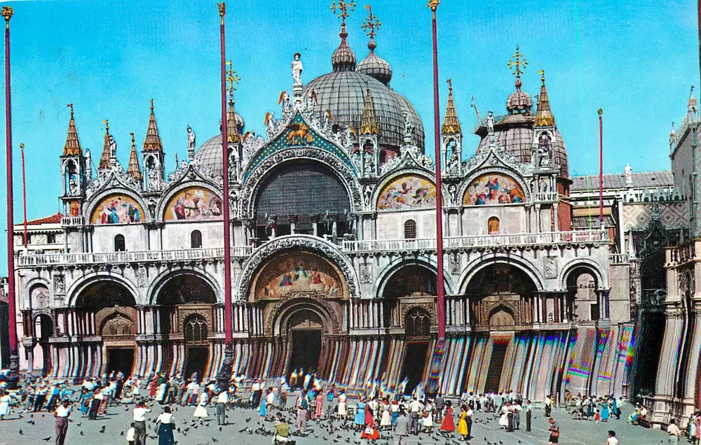 Veneza - Basílica de São Marcos — editor desconhecido, número de série não visível - Frente