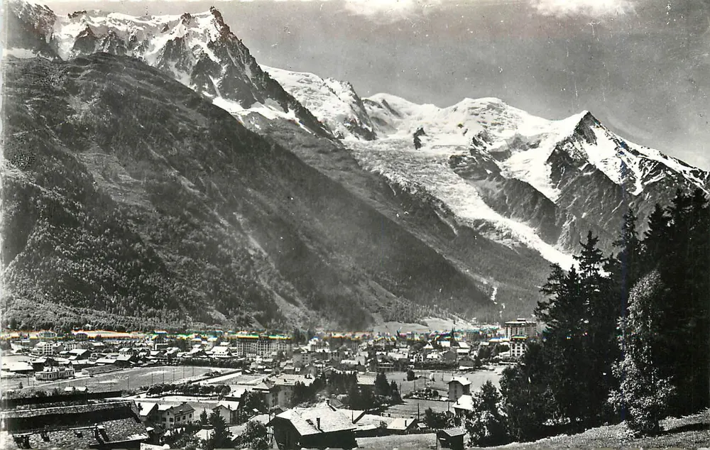 Chamonix - Mont-Blanc e Aiguille du Midi — Edição Chamonix Mont-Blanc, n°136 - Frente
