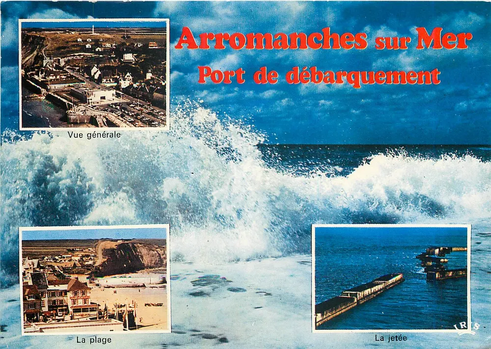 Arromanches-sur-Mer — Landungsstelle — Verlag LRS - Vorderseite