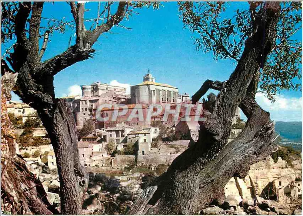 Gordes (Vaucluse) — Vista geral — Edição Cellaard - Frente