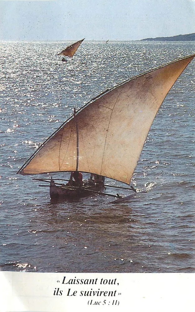 Segelboot — maritime Szene — Cité d'Édition CID - 1985 - Vorderseite