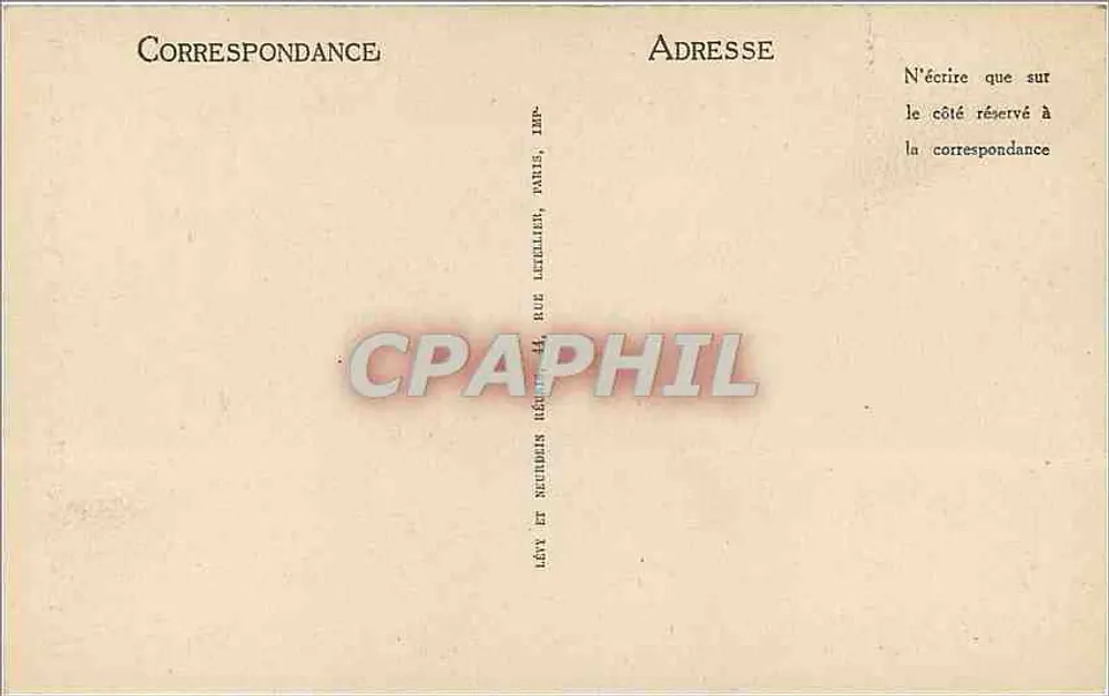 Catedral de CHARTRES — A Virgem do Piller — ND - Verso