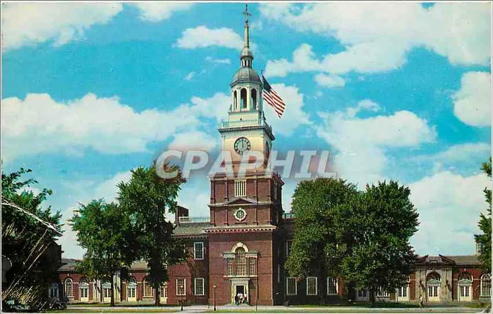 Turm und Eingang des Henry Ford Museums — Dearborn, Michigan — Verlag nicht sichtbar - Vorderseite