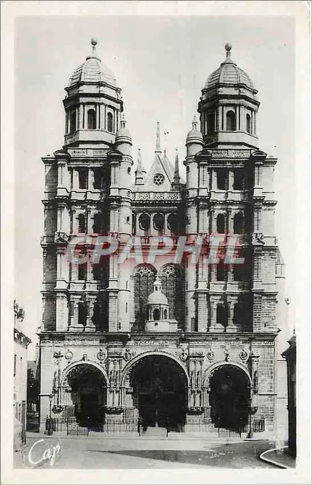 Dijon - Fachada da Igreja de São Miguel — editor C.A.P. n°21 - Frente