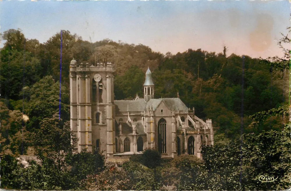 Chaumont-en-Vexin — Die Kirche Saint-Jean-Baptiste — Combier Drucker - Vorderseite