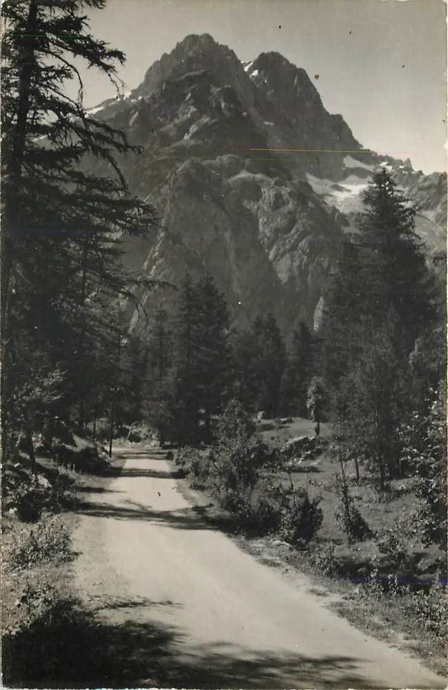 Alpen des Dauphiné — Route d'Ailefroide und der Pelvoux — Editions Henri LAURENT - Vorderseite