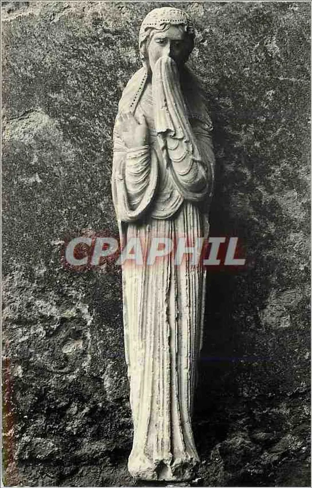 Grabmal des heiligen Lazarus — Heilige Martha — Museum von Autun - Vorderseite