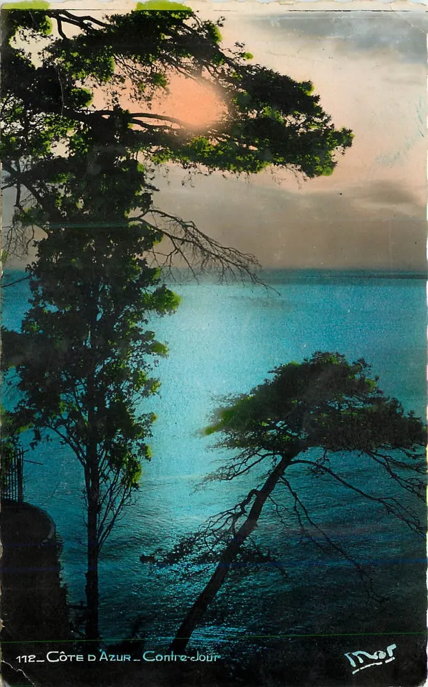 Côte d'Azur — Contre-Jour — 112 — Éd. MZOR - Frente