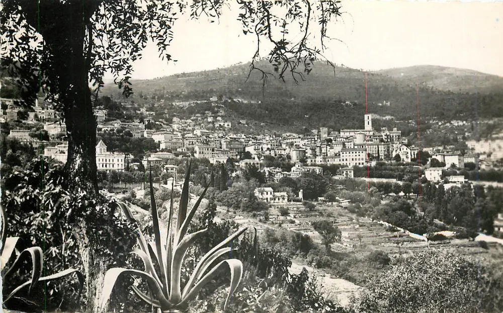 Grasse — Vista panorâmica — Les Éditions « MAR » - Frente
