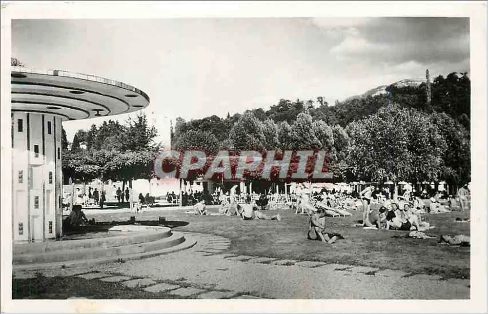 Aix-les-Bains — Die Sonnenbäder — Les Tirages Modernes - Vorderseite