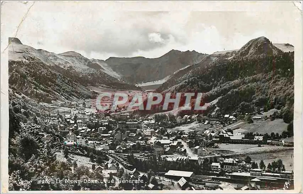 Le Mont-Dore — Vue Générale — Édition La Cigogne, Châtelailly - Frente