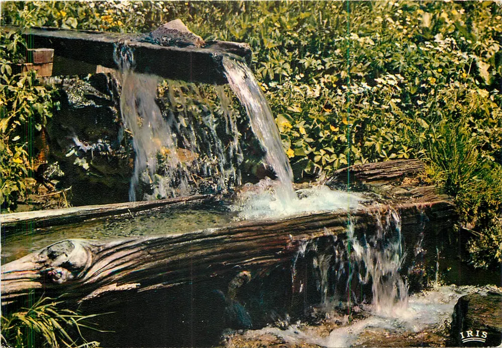 Antiguo abrevadero en la montaña — La Chapelle-En-Vauche — editor IRIS, n° PP 2778 - Anverso