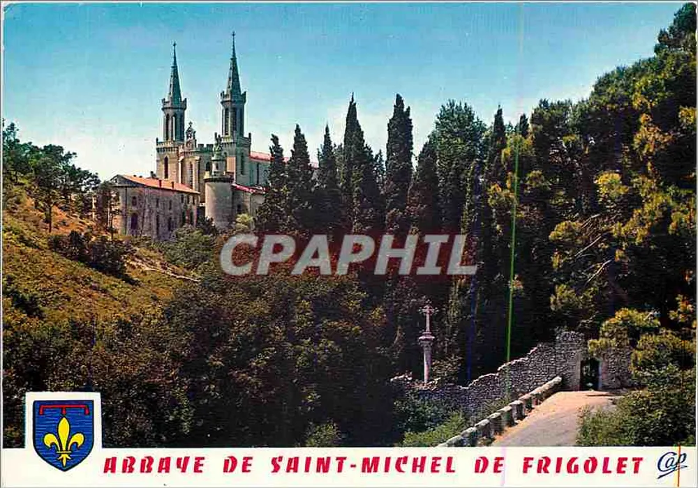 Abbaye de Saint-Michel de Frigolet — Panoramablick — Verleger CPAP — Nr. 1512 - Vorderseite