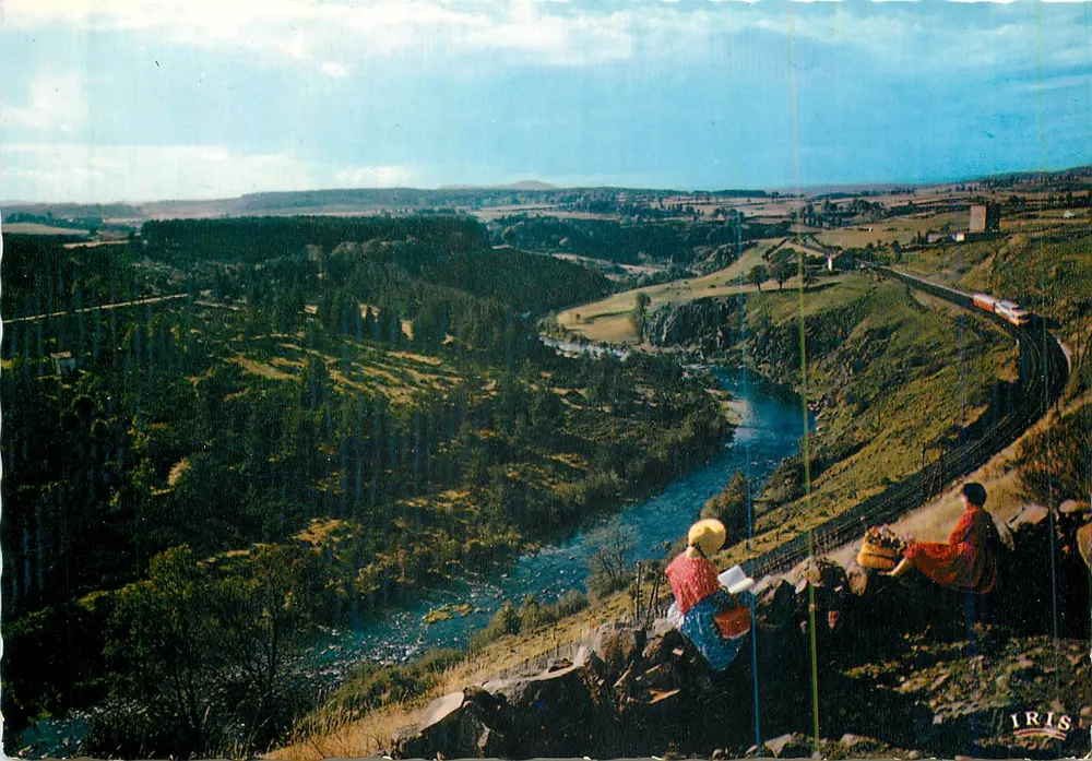 Land der Quellen — Langogne (Lazare) — Verlag Iris - Vorderseite