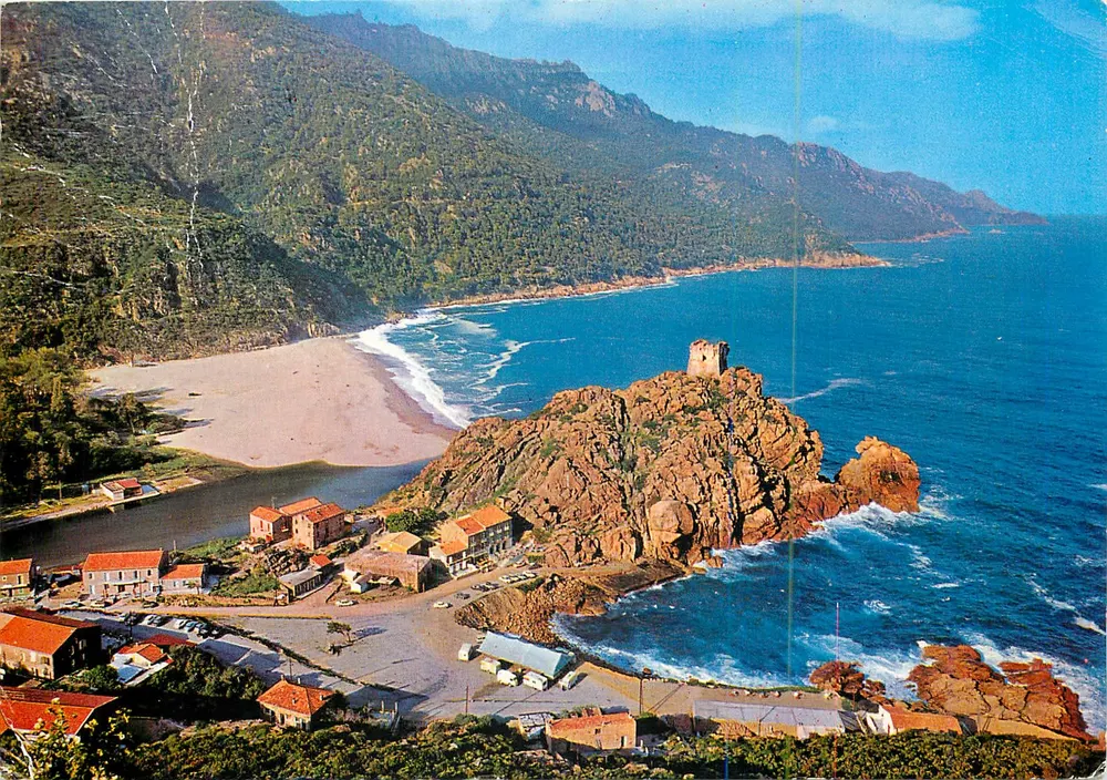 Porto - Marine — vue panoramique avec la tour de la Roque — n° 102 - Recto