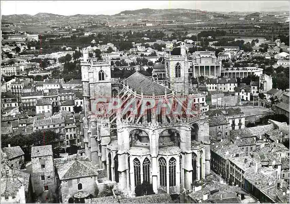 Narbonne — Kathedrale Saint-Just 15. Jahrhundert — Édition Lapie & Maure - Vorderseite