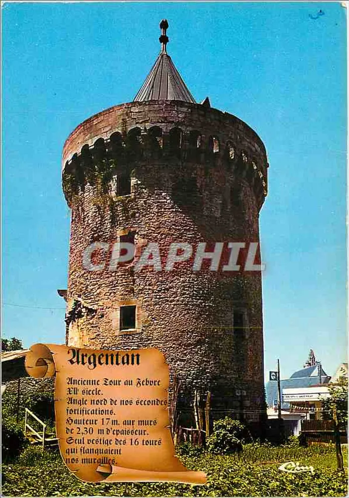 Argentan — Oude toren van het Zebore — Uitgever Mâcon - Voorkant