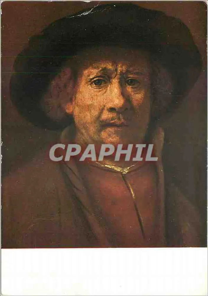 Rembrandt Harmensz van Rijn — Selbstporträt — Kunsthistorisches Museum, Wien - Vorderseite