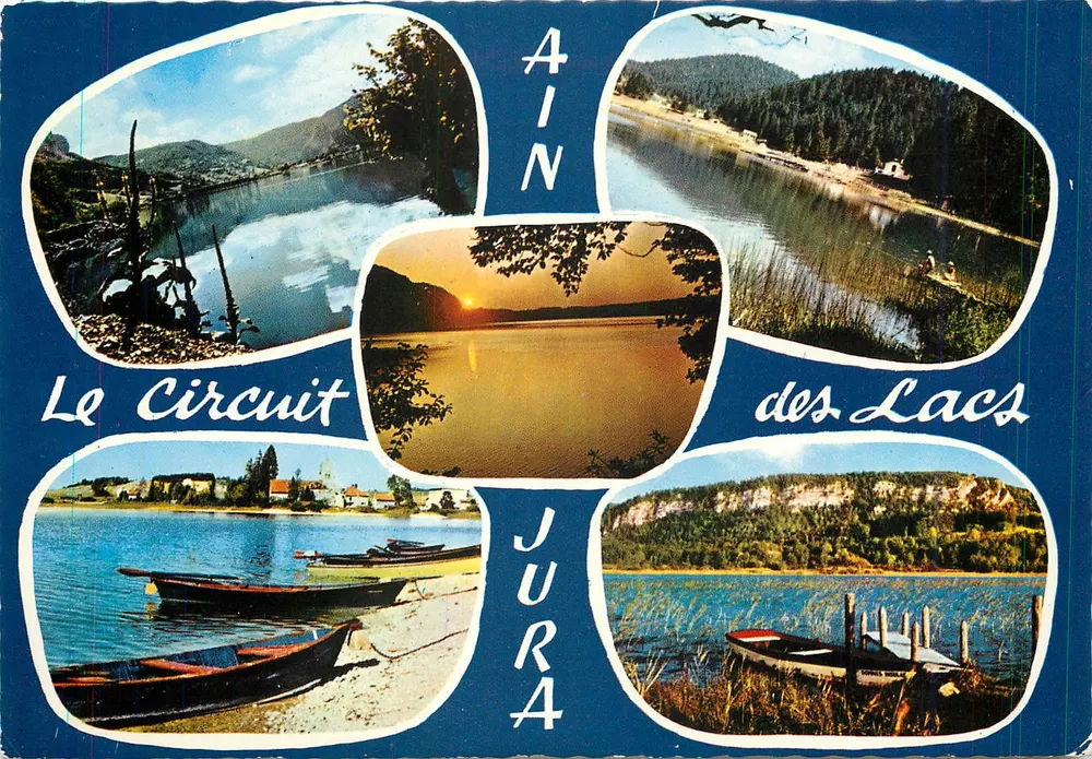 Der See-Rundweg — Ain, Jura — Hachette Editions - Vorderseite