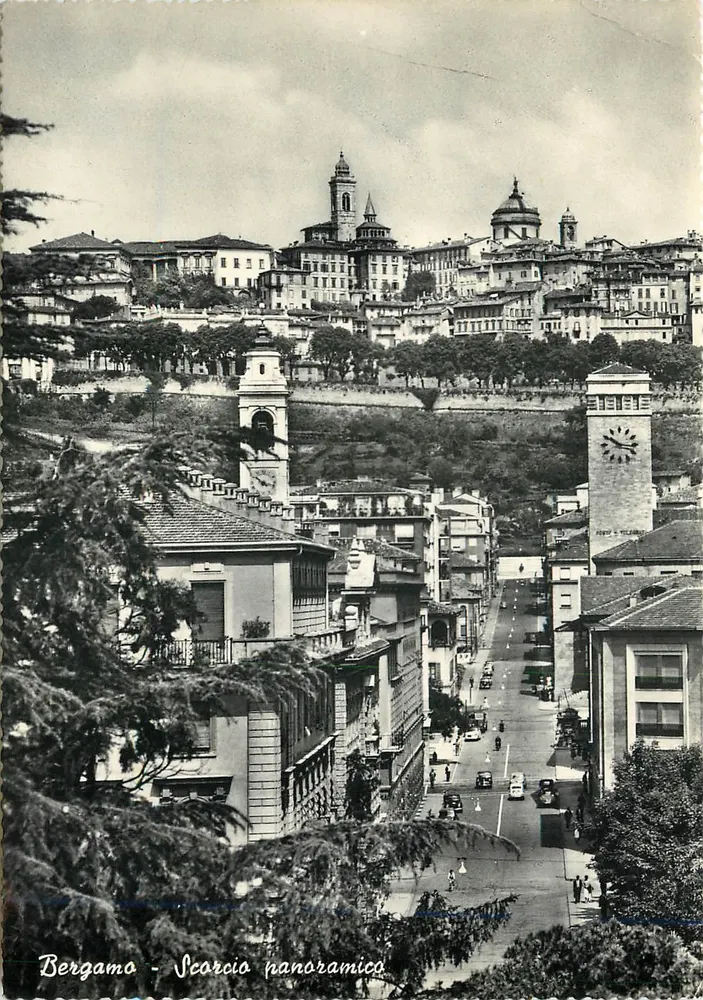 Bergamo - Panoramisch uitzicht — Uitgave CIP Bergamo - Voorkant