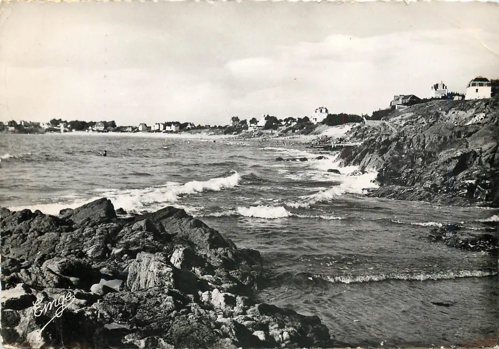 Praia de Esmeralda — Costa da Esmeralda — Edição Emige - Frente