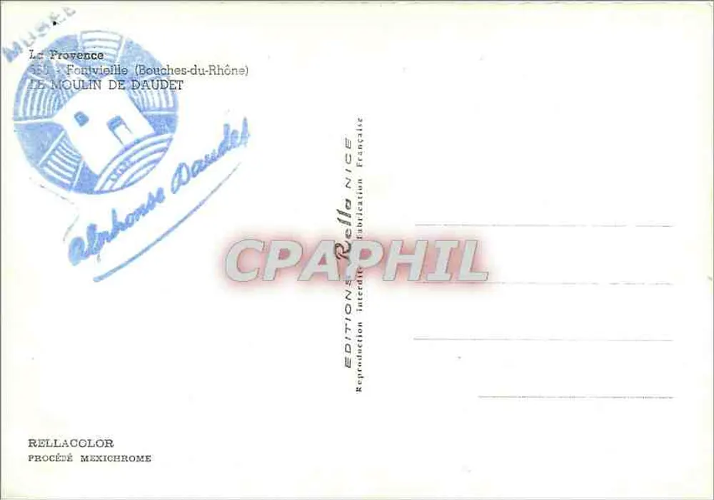 Moulin de Daudet — Alphonse Daudet — Éditions Interdite - Verso