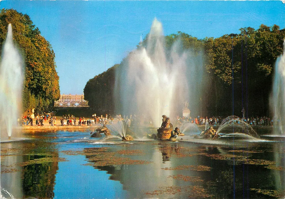 Versailles — Bassin d'Apollon, Grandes Eaux — Edities Fidelcolor - Voorkant