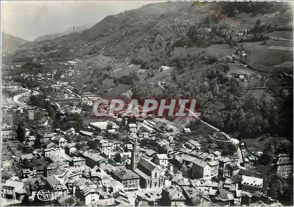 Allevard-les-Bains (Isère) — Panoramische Luftansicht — Éditions Aériennes Commerciales - Vorderseite